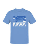 Officially Licensed Nasa Space Shuttle Retro Design Men's T-shirt