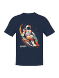 Officially Licensed Nasa Astronaut Cosmic Surfing Men's T-shirt