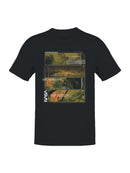 Officially Licensed Nasa Space Textures: Mars & Jupiter Men's T-shirt