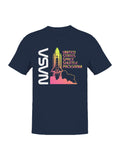 Officially Licensed Nasa Vintage Space Shuttle Launch Men's T-shirt