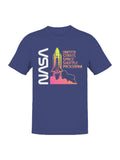 Officially Licensed Nasa Vintage Space Shuttle Launch Men's T-shirt