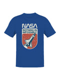 Officially Licensed Nasa Space Shuttle: Nothing is Impossible Men's T-shirt