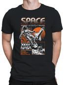 Officially Licensed Nasa Space Journey Adventure Men's T-shirt