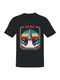 Officially Licensed Nasa Vintage Space Shuttle Blastoff Men's T-shirt