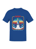 Officially Licensed Nasa Vintage Space Shuttle Blastoff Men's T-shirt