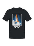 Officially Licensed Nasa Space Shuttle Launch Graphic Men's T-shirt