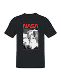 Officially Licensed Nasa Space Shuttle Launch Art Men's T-shirt