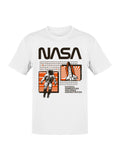 Officially Licensed Nasa Space Exploration Design Men's T-shirt
