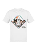 Officially Licensed Nasa Retro Space Shuttle Design Men's T-shirt