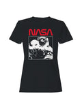Officially Licensed Nasa Astronaut Spacewalk Art Women's T-shirt