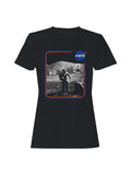 Officially Licensed Nasa Moon Landing Commemorative Design Women's T-shirt