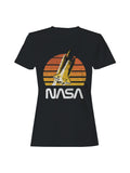 Officially Licensed Nasa Space Shuttle Retro Graphic Women's T-shirt