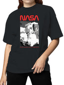 Officially Licensed Nasa Space Shuttle Launch Graphic Women's T-shirt