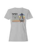 Officially Licensed Nasa Vintage Space Shuttle Tribute Women's T-shirt