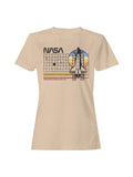 Officially Licensed Nasa Vintage Space Shuttle Tribute Women's T-shirt