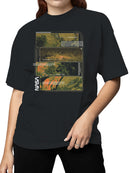 Officially Licensed Nasa Space Textures: Mars & Jupiter Women's T-shirt