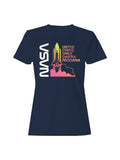 Officially Licensed Nasa Vintage Space Shuttle Launch Women's T-shirt