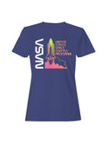 Officially Licensed Nasa Vintage Space Shuttle Launch Women's T-shirt