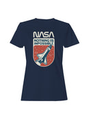 Officially Licensed Nasa Space Shuttle: Nothing is Impossible Women's T-shirt
