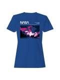 Officially Licensed Nasa Space Shuttle Neon Launch Women's T-shirt