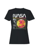 Officially Licensed Nasa Retro Globe Design 1958 Women's T-shirt