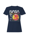 Officially Licensed Nasa Retro Globe Design 1958 Women's T-shirt