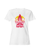 Officially Licensed Nasa Retro Space Shuttle Women's T-shirt