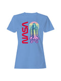 Officially Licensed Nasa Retro Space Shuttle Graphic Women's T-shirt