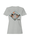 Officially Licensed Nasa Retro Space Shuttle Design Women's T-shirt