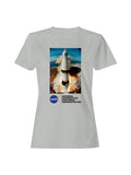 Officially Licensed Nasa Saturn V Rocket Launch Art Women's T-shirt