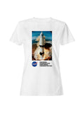 Officially Licensed Nasa Saturn V Rocket Launch Art Women's T-shirt