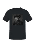 Wild West Cougar Cowboy Art Men's T-shirt