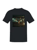Driving Deer at Night Men's T-shirt