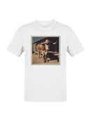 Cowboy Longhorn with Hat & Boots Men's T-shirt