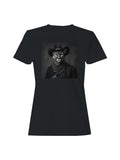 Wild West Cougar Cowboy Art Women's T-shirt