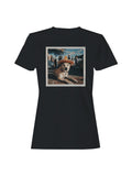 Fiesta Canine in Sombrero Women's T-shirt
