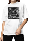 Tortoise Reading Morning News Women's T-shirt