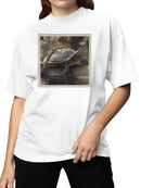 Turtle with Colorful Beads Delight Women's T-shirt