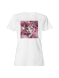 Sphynx Cat with Pink Glitter Spheres Women's T-shirt
