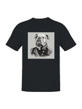 Noble Bulldog Officer Portrait Men's T-shirt
