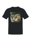 Market Cat Among Spice Boxes Men's T-shirt