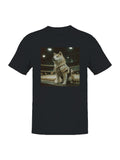 Shiba Inu in Samurai Armor Men's T-shirt