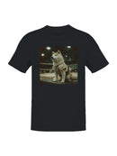 Shiba Inu in Samurai Armor Men's T-shirt