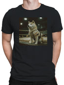 Shiba Inu in Samurai Armor Men's T-shirt