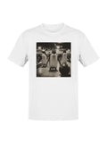 Bowling Penguins Vintage Scene Men's T-shirt