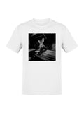 Vinyl Vibes: Bunny and Records Men's T-shirt