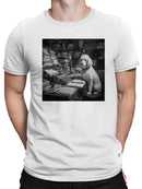 Literary Poodle at Vintage Desk Men's T-shirt