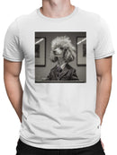 Poodle President Suit Photo Art Men's T-shirt