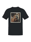Streetwise Raccoon in Leather Men's T-shirt