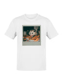 Opossum Feasting on Crawfish Men's T-shirt